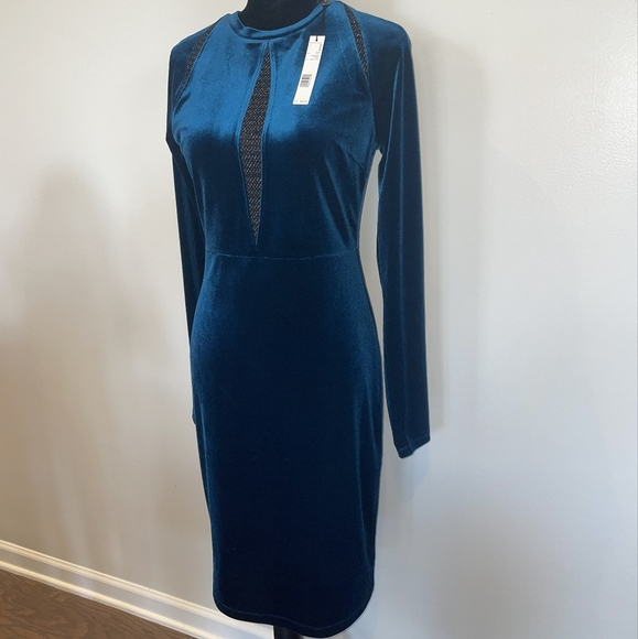 ELLIE TAHARI Velvet Dress - SMALL - Picture 3 of 12